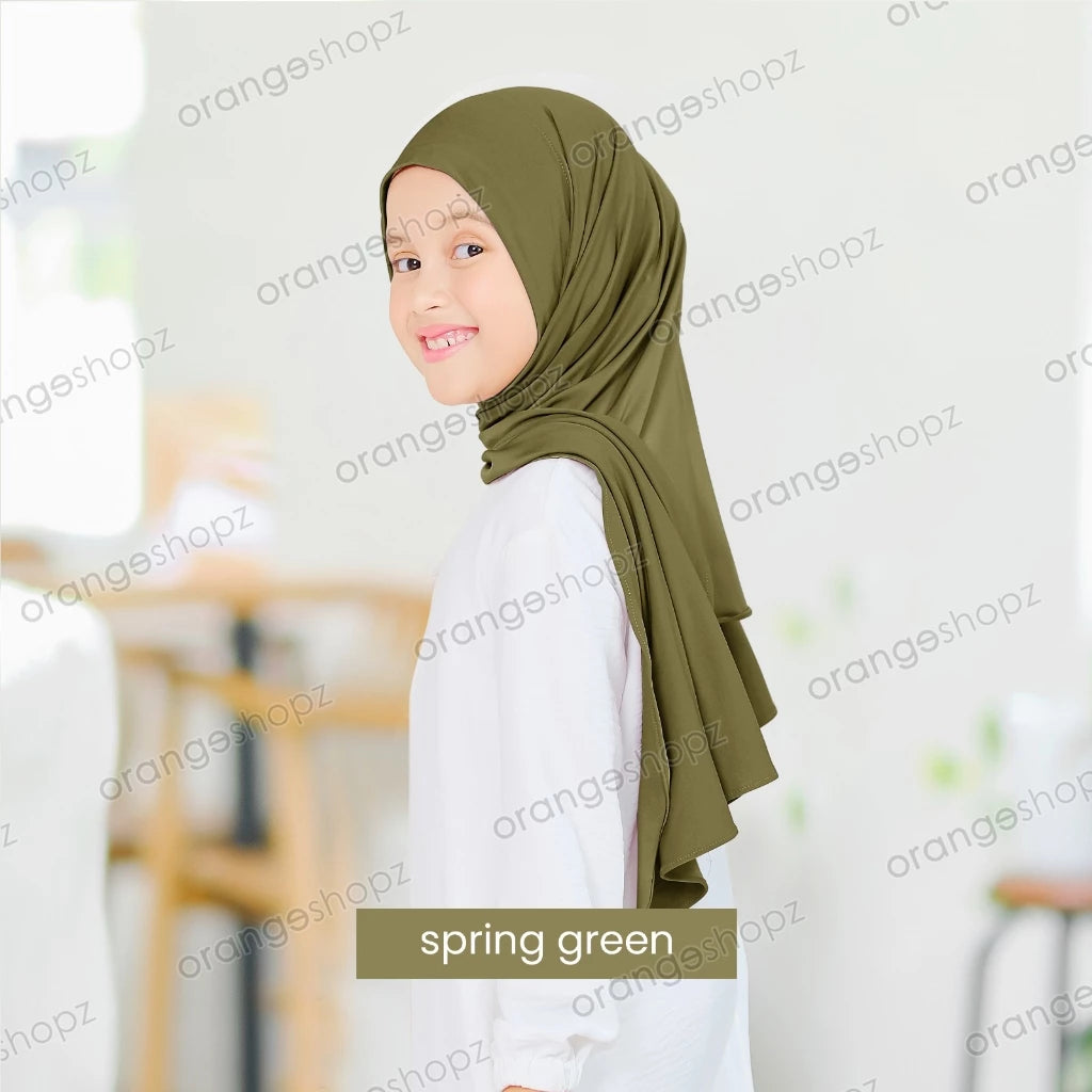 PREORDER Orangeshopz - Pashmina Instan Oval