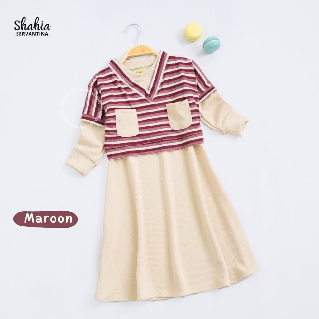 PREORDER Shahia - Nicci 2in1 Knitted Dress