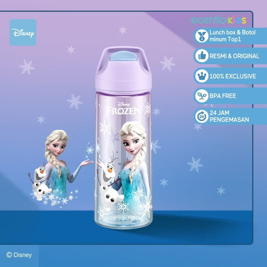 PREORDER Ecentio - 500ml Disney Elsa BPA Free Bottle