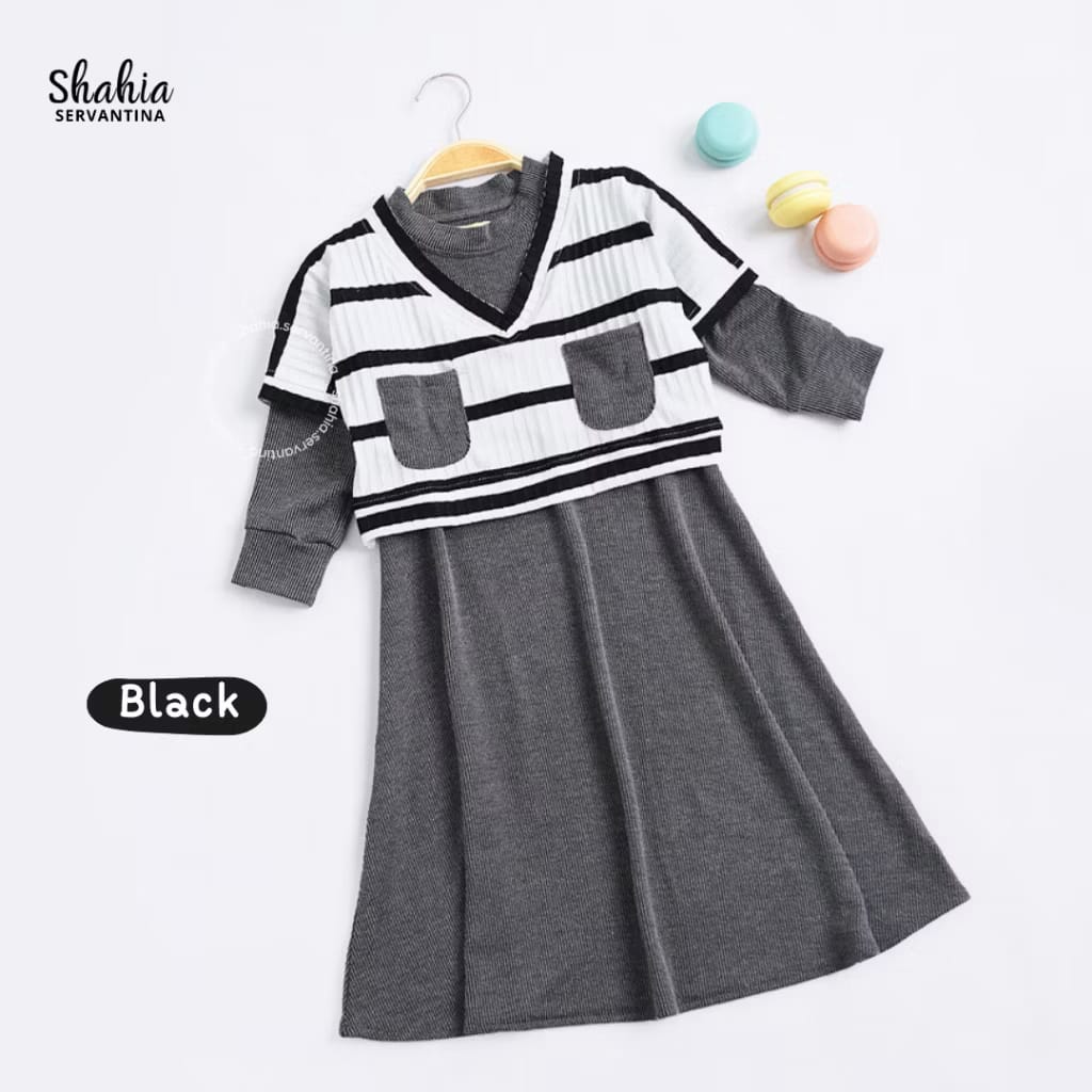 PREORDER Shahia - Nicci 2in1 Knitted Dress