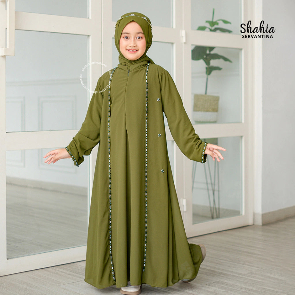 PREORDER Shahia - Delina Abaya Set with Hijab