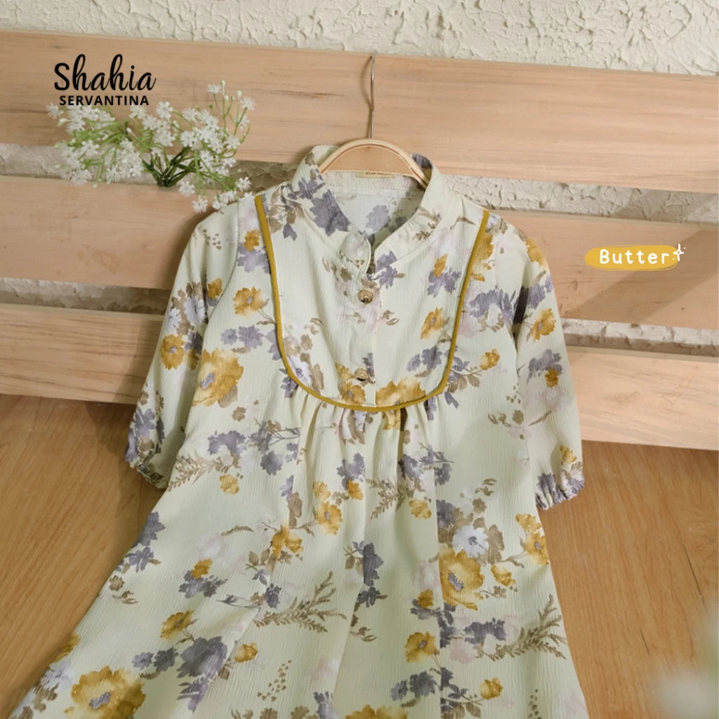 PREORDER Shahia - Zafira Dress Butter