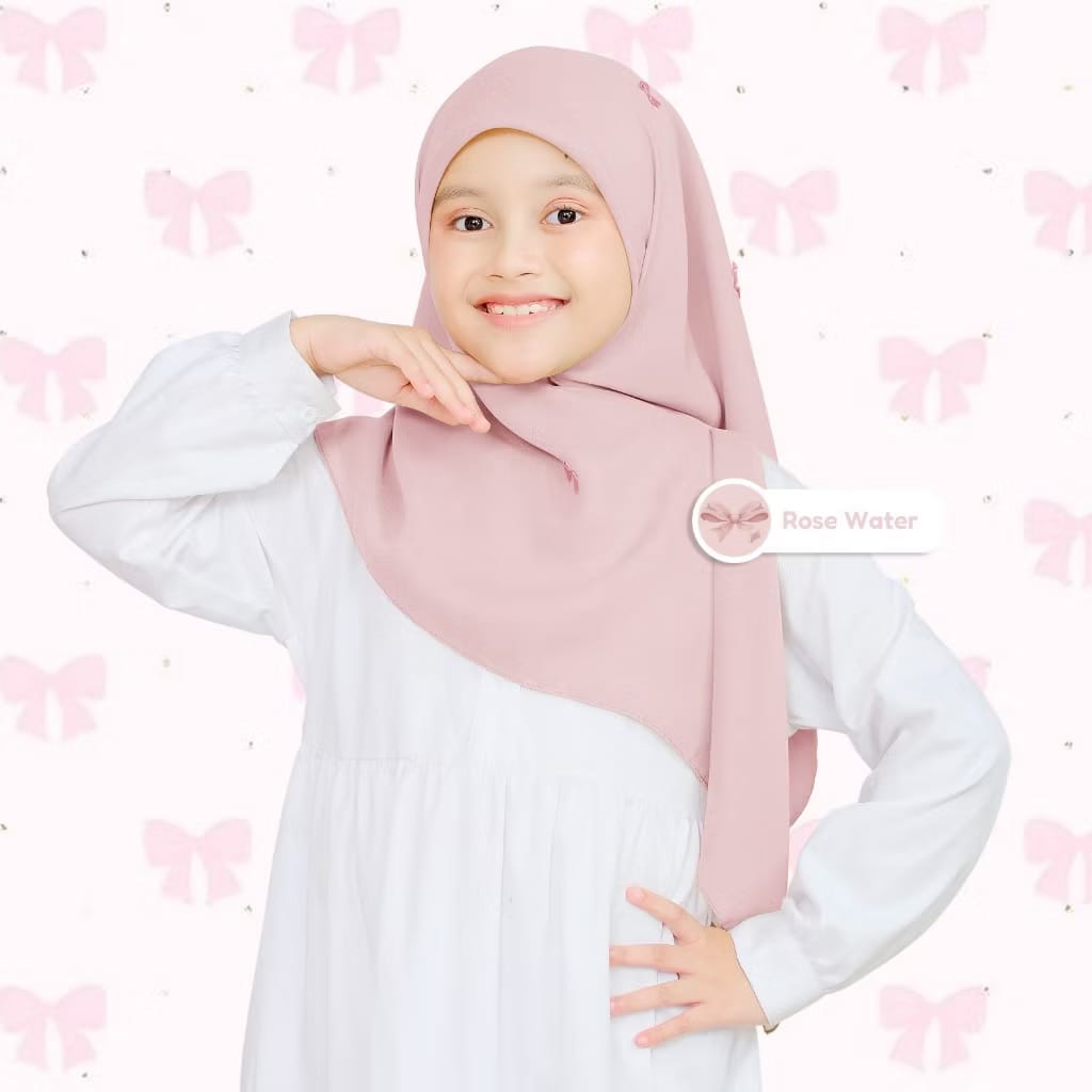 PREORDER Orangeshopz - Lily Segitia Ribbon Hijab