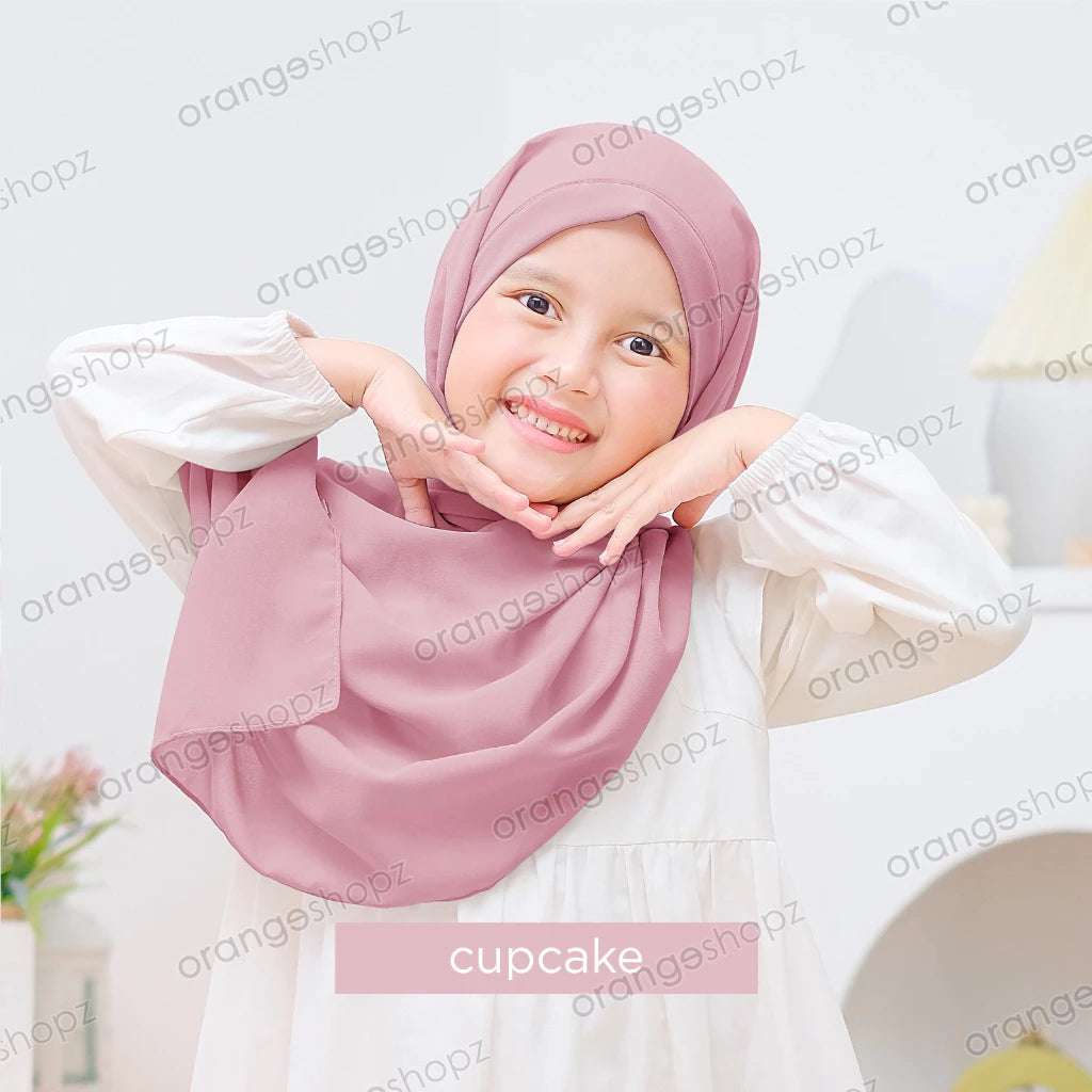 PREORDER Orangeshopz - Darla Instant Shawl Cupcake