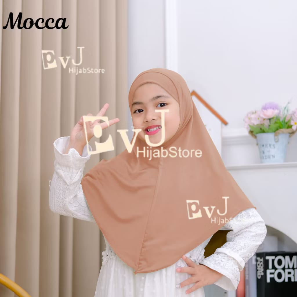 PREORDER PVJ Hijab - Intant Hijab Tali (5-10y)