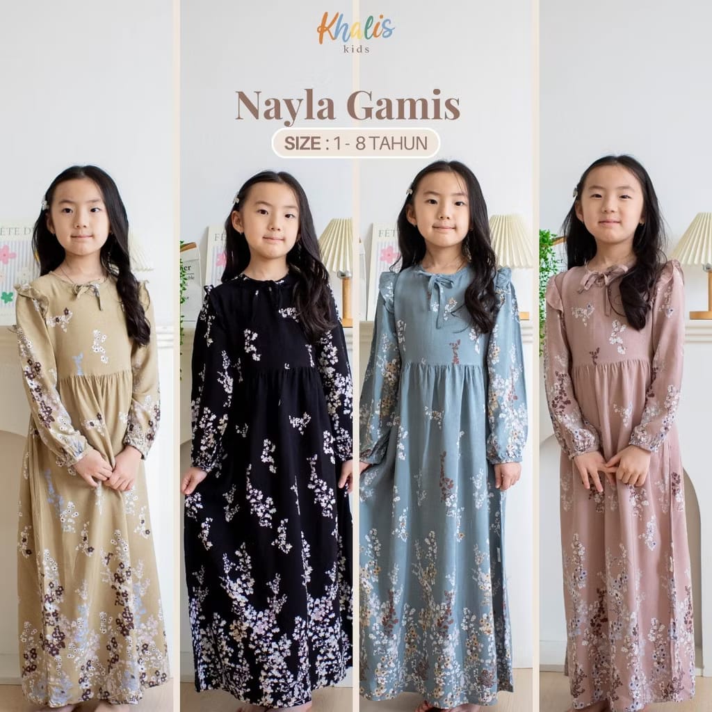 PREORDER Khalis Kids - Nayla Dress Set