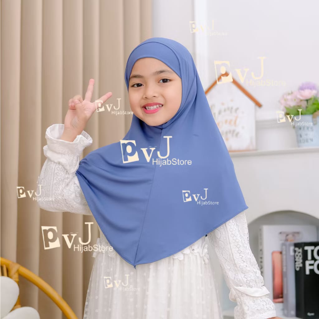 PREORDER PVJ Hijab - Intant Hijab Tali (5-10y)