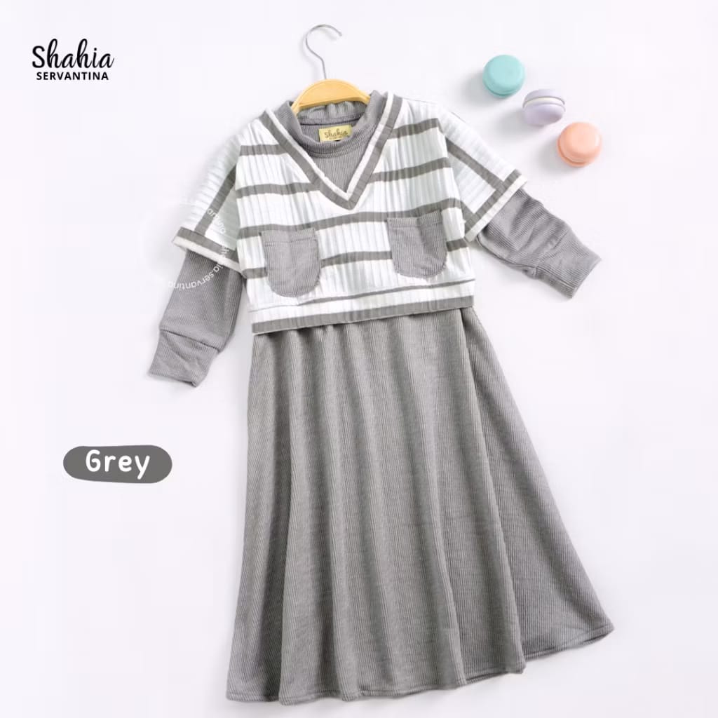 PREORDER Shahia - Nicci 2in1 Knitted Dress