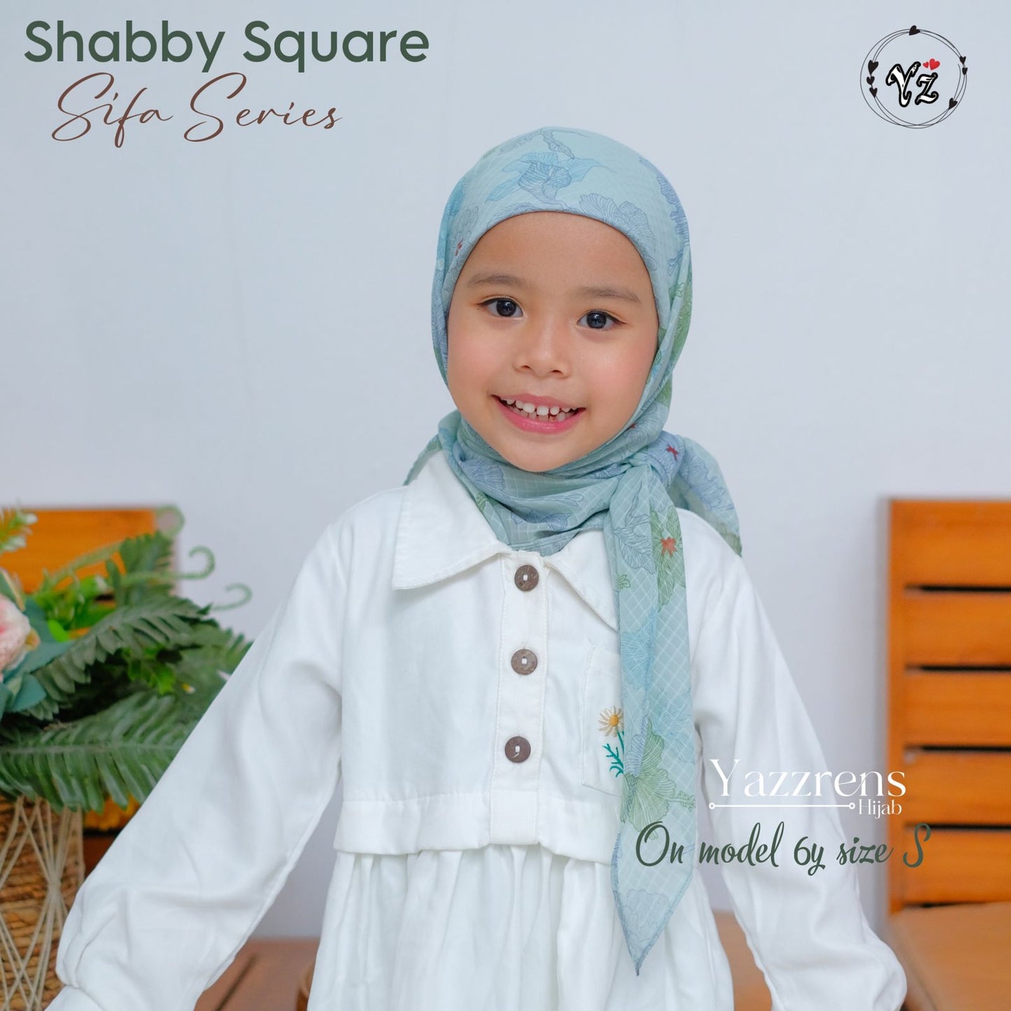 PREORDER Yazzrens - Shabby Printed Square with Attached Inner Sifa Series