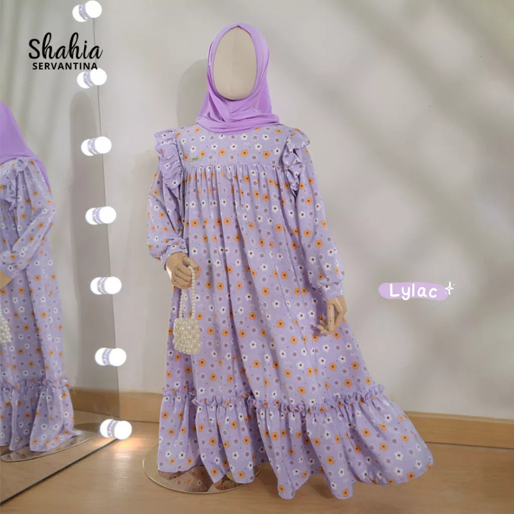 PREORDER Shahia - Florin Dress (without hijab) Lilac S (1-2y)