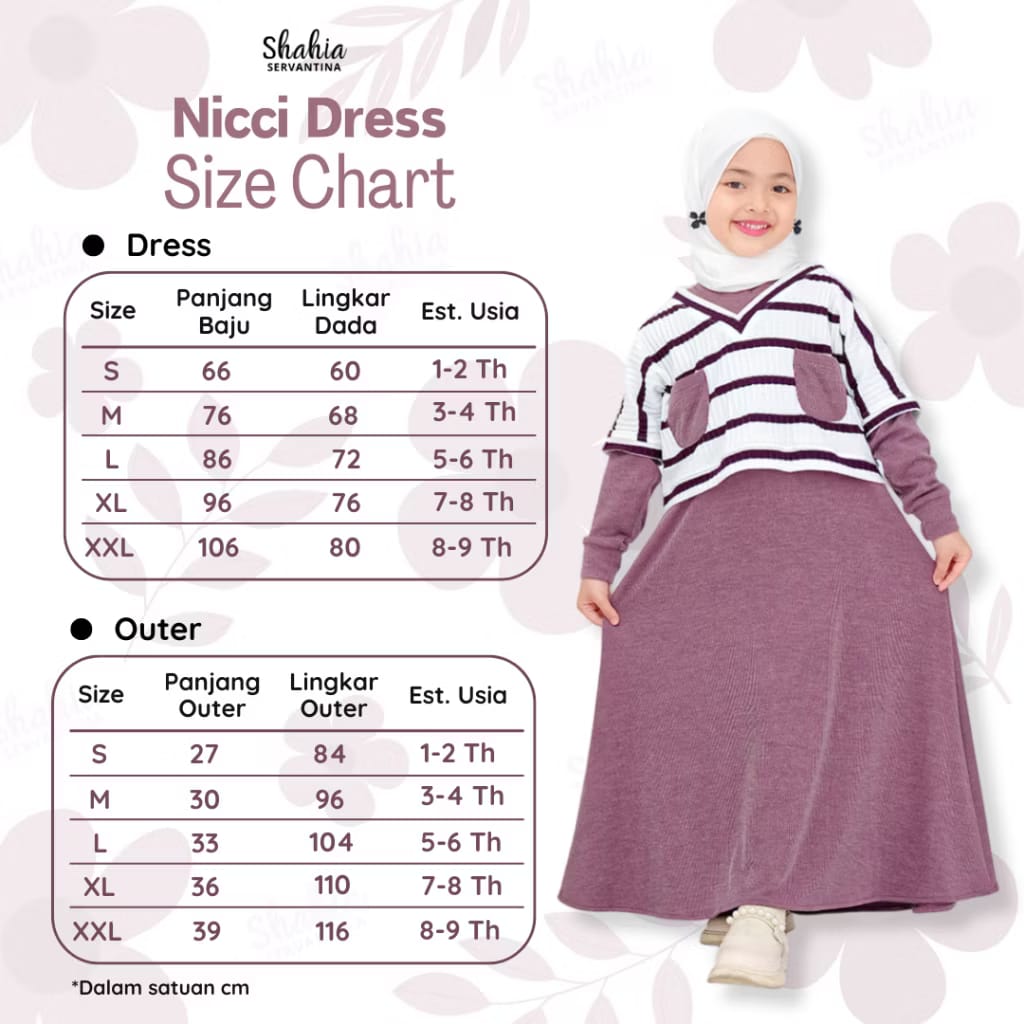 PREORDER Shahia - Nicci 2in1 Knitted Dress