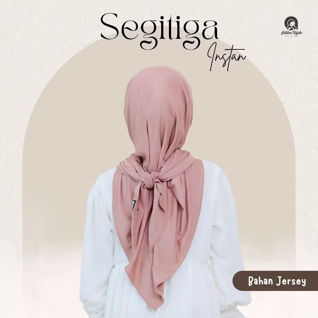 PREORDER Adiba Hijab - Segitiga Jersey (6y above)