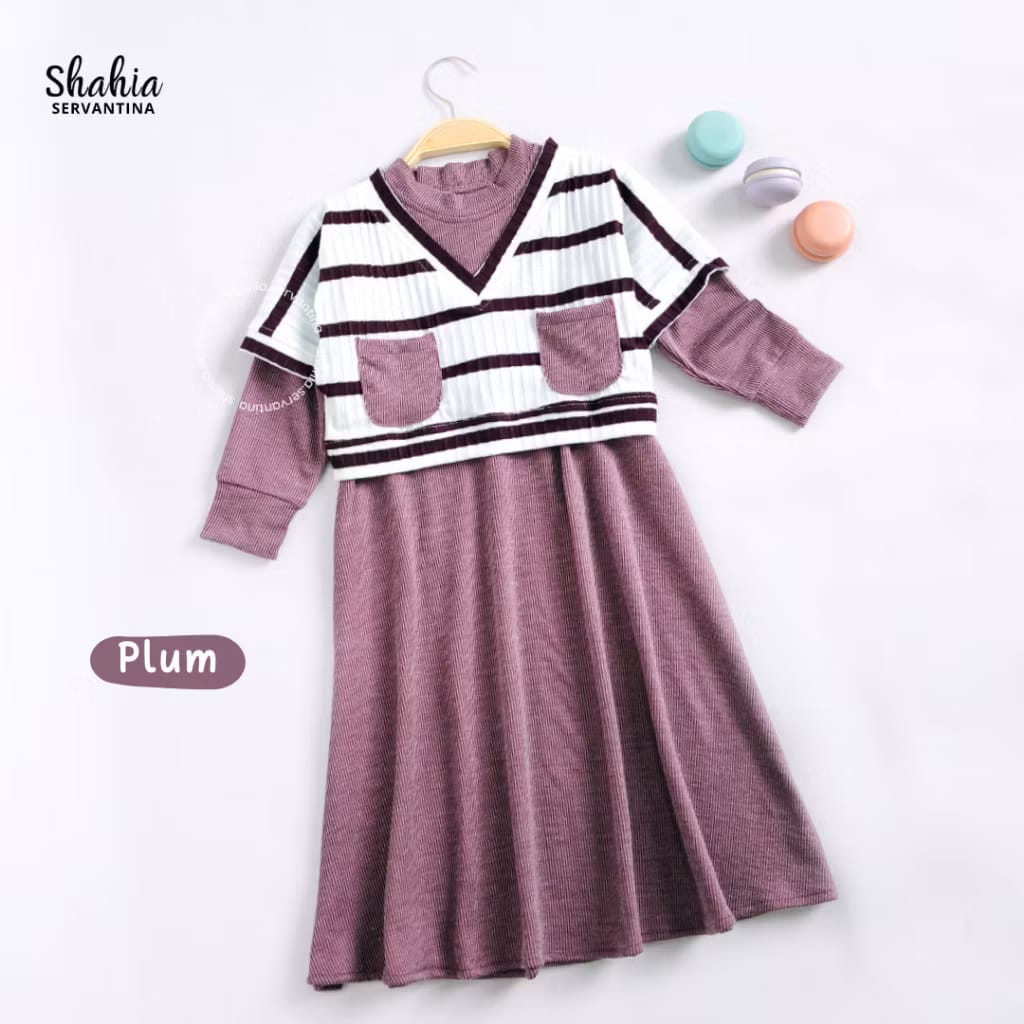 PREORDER Shahia - Nicci 2in1 Knitted Dress