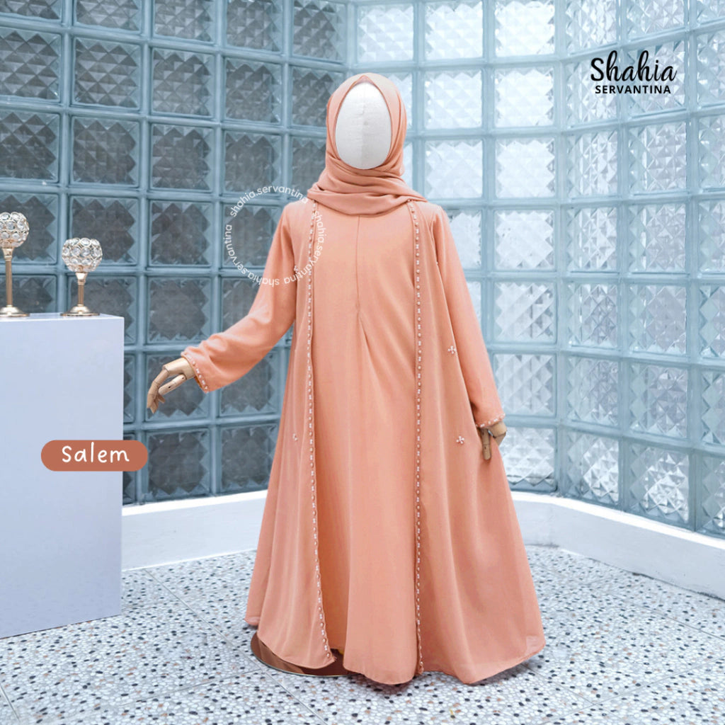 PREORDER Shahia - Delina Abaya Set with Hijab