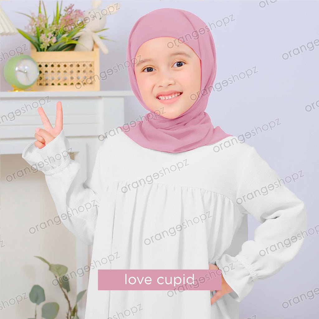 INSTOCK (RAYA 2024) Orangeshopz Plain Segitiga with Attached Inner Love Cupid