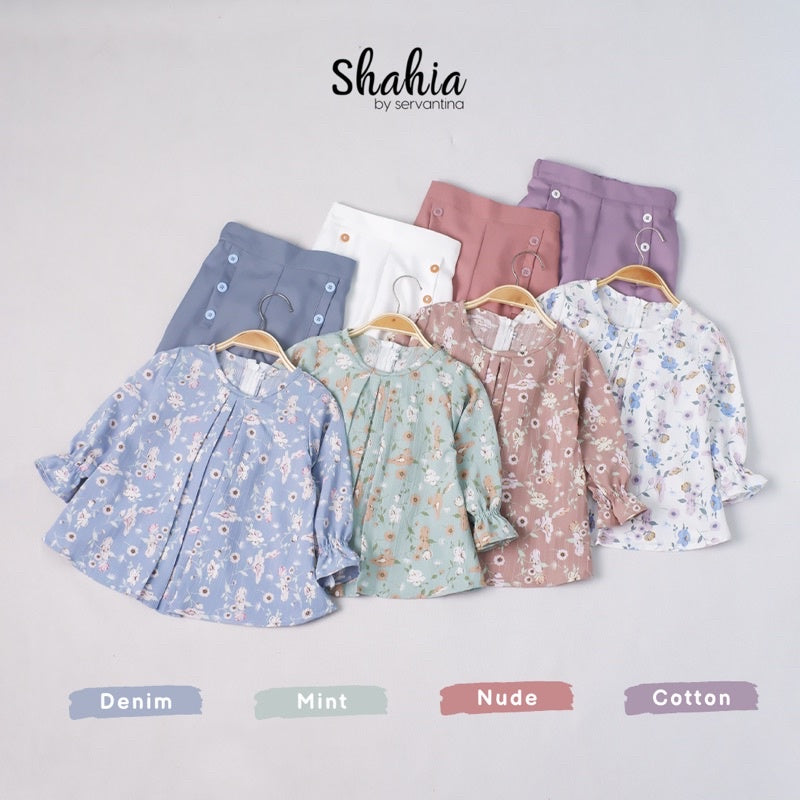 PREORDER Shahia Blouse Set - Elena