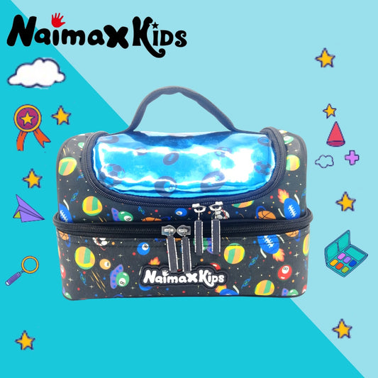 PREORDER Naimax Kids Lunch Bag Double Deck - Sport World