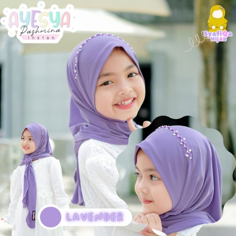 PREORDER Ayesha Pashmina Instant Hijab