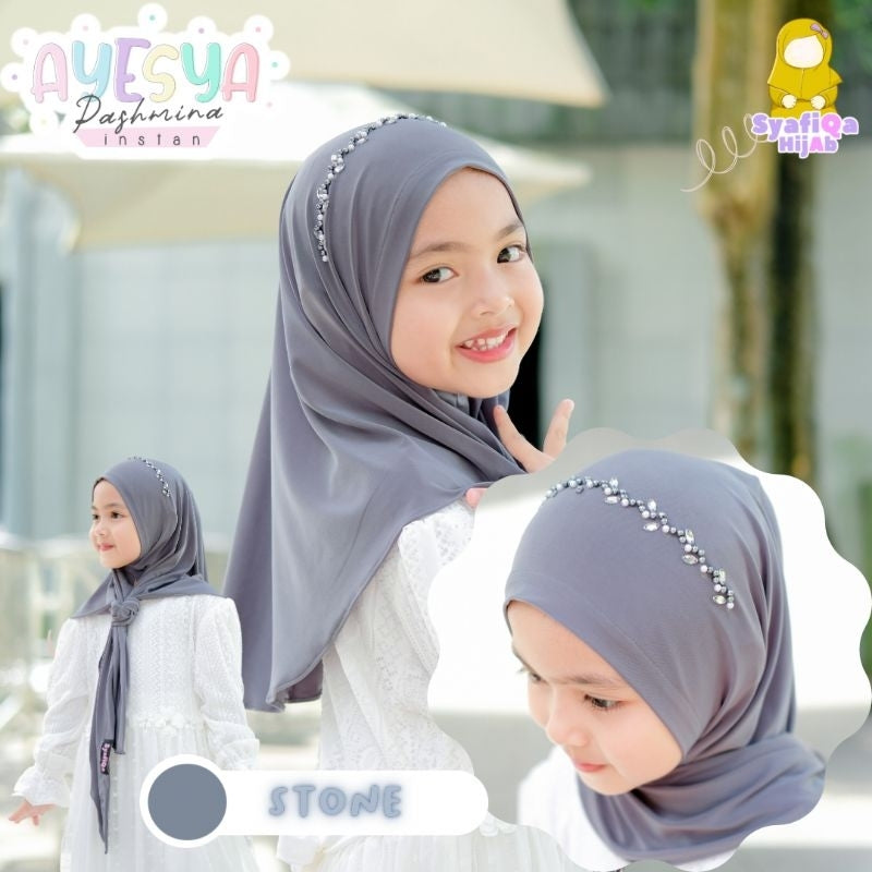 PREORDER Ayesha Pashmina Instant Hijab