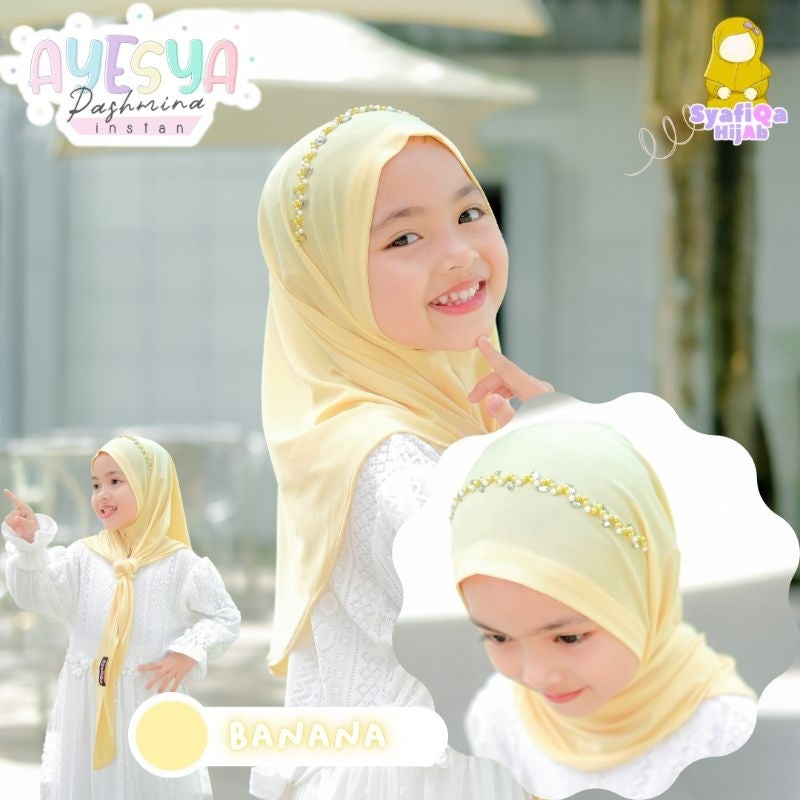 PREORDER Ayesha Pashmina Instant Hijab