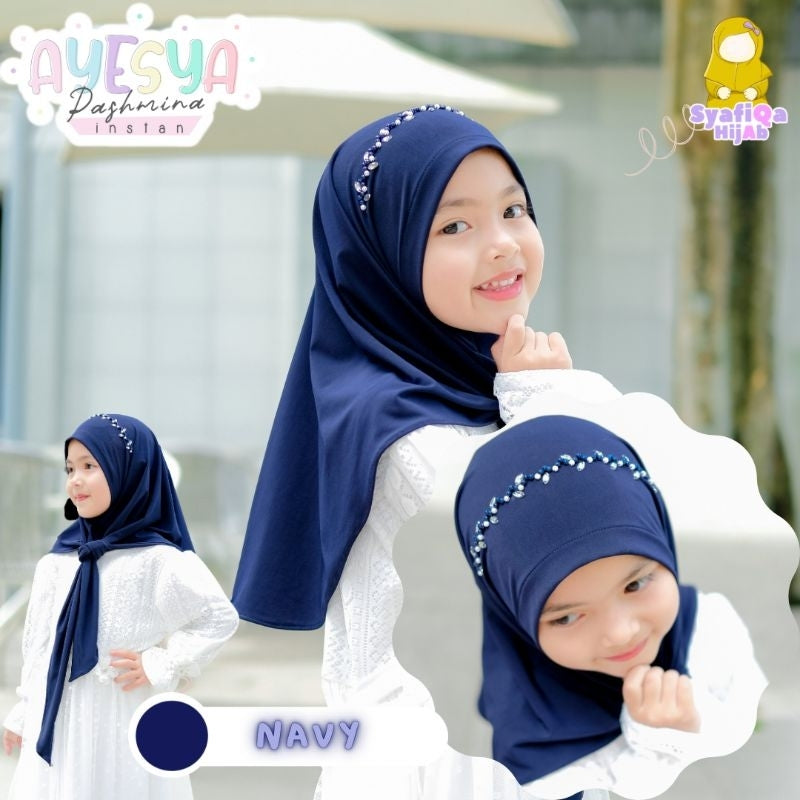 PREORDER Ayesha Pashmina Instant Hijab