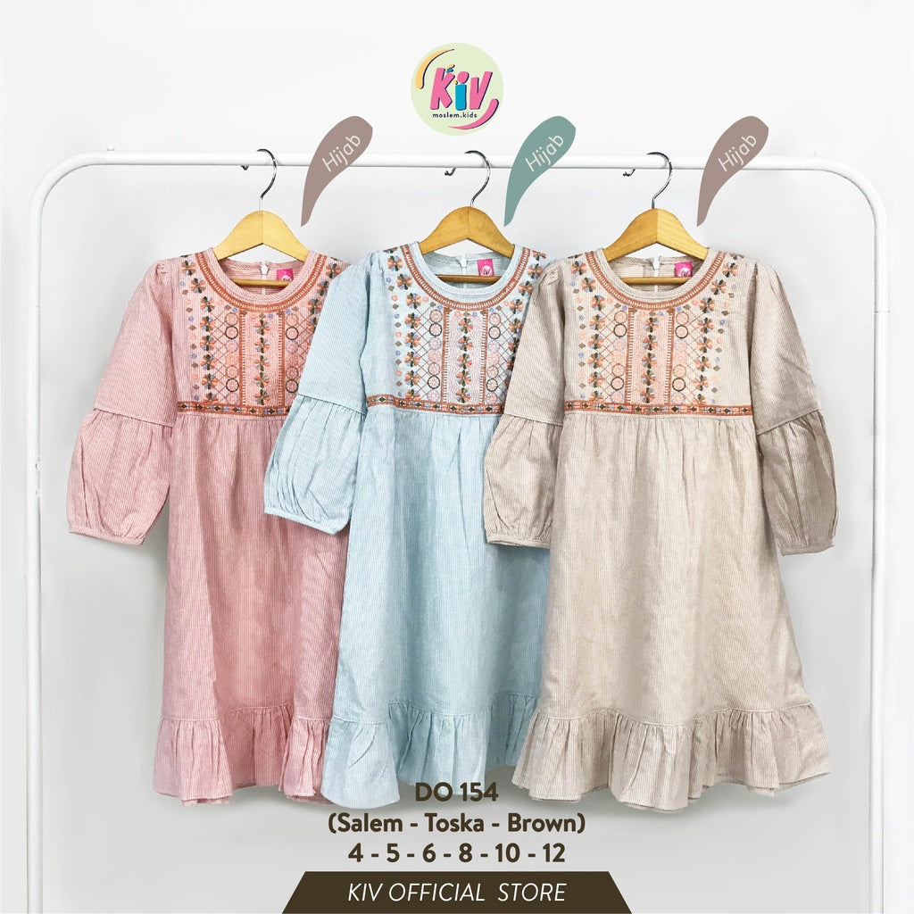 PREORDER KIV Embroidery Dress DO154