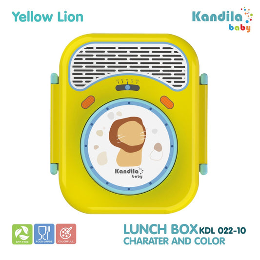 PREORDER Kandila Baby Lunch Box - Yellow Lion