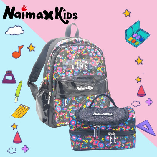 PREORDER Naimax Kids Combo Set - School bag + Double Layer Lunch Bag