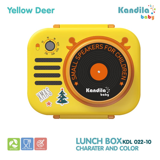 PREORDER Kandila Baby Lunch Box - Yellow Deer