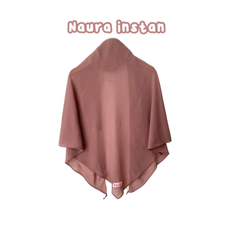 PREORDER Plain Naura Segitiga Hijab with Attached Inner