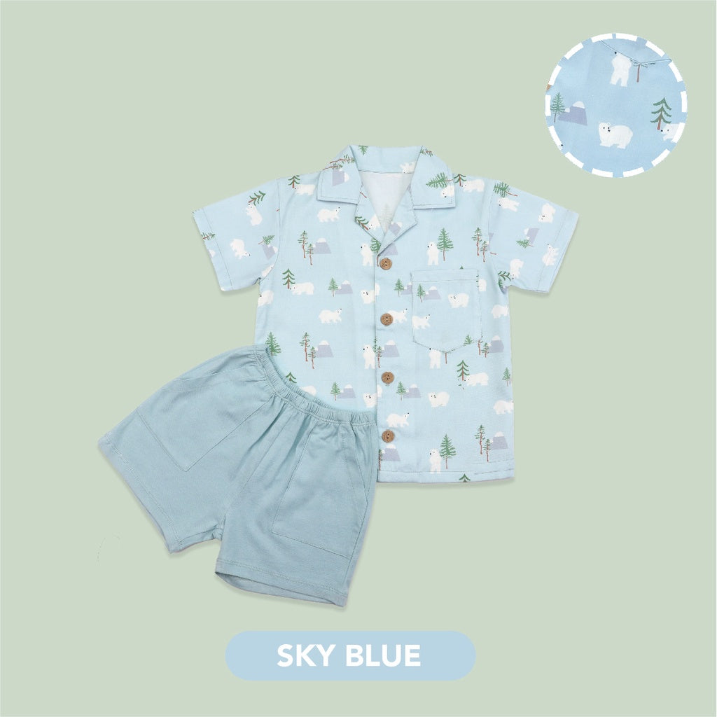 PREORDER MOOI PRINTED SHORT SLEEVES SET V1 FOR BOYS