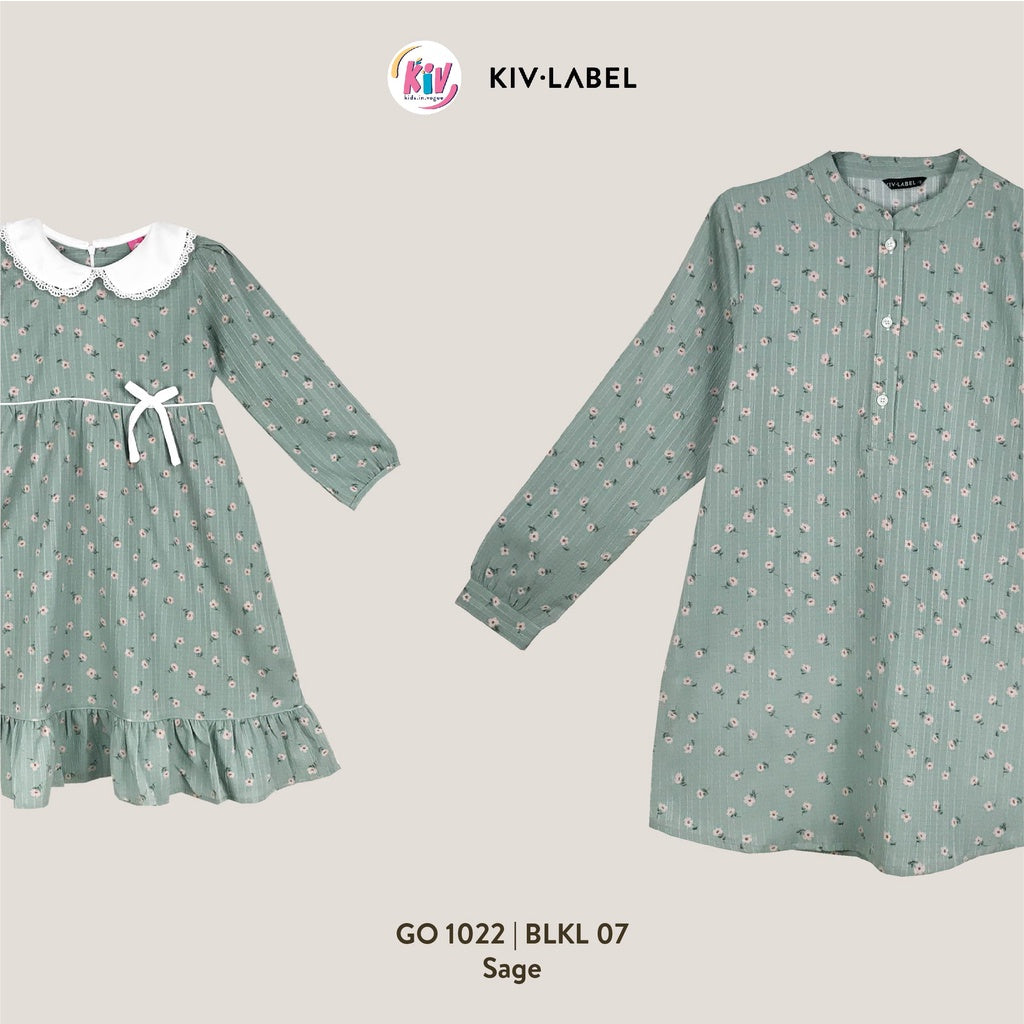 PREORDER KIV Floral Dress GO0322