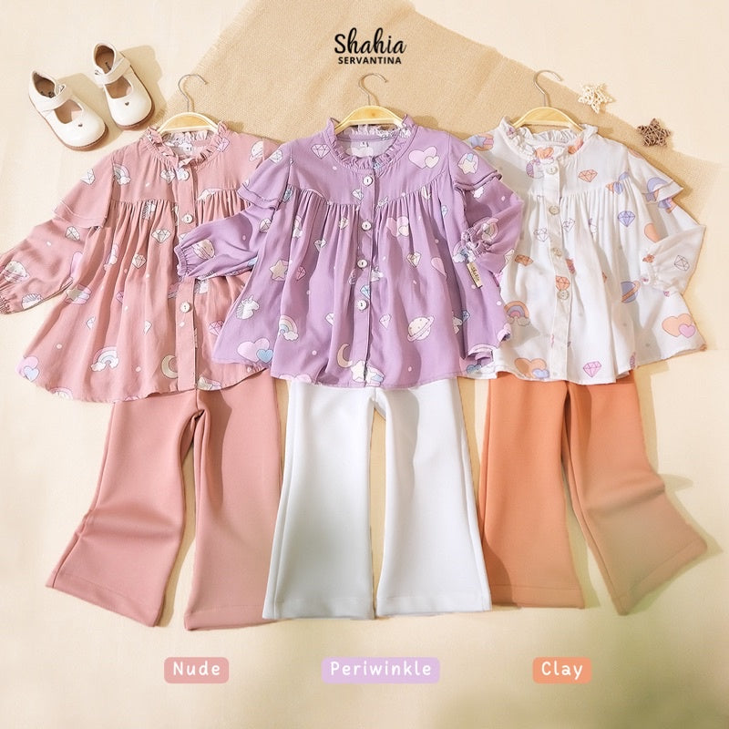 PREORDER Shahia Blouse Set - Unicorn Set