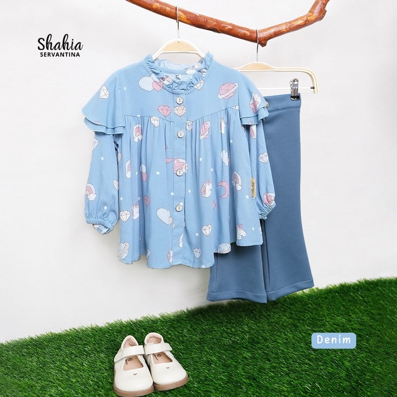 PREORDER Shahia Blouse Set - Unicorn Set