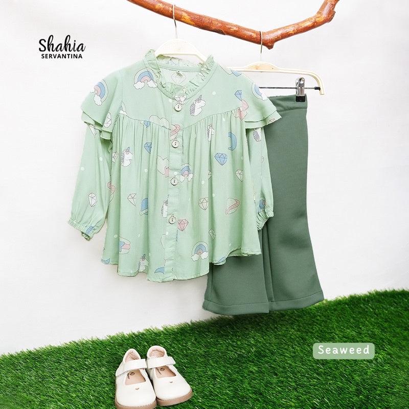 PREORDER Shahia Blouse Set - Unicorn Set