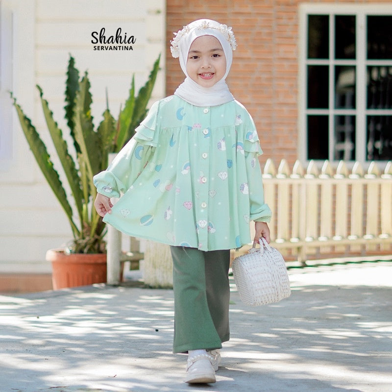 PREORDER Shahia Blouse Set - Unicorn Set